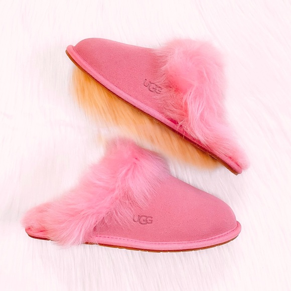 UGG Scuff Sis Slippers In Pink Rose - Picture 5 of 8